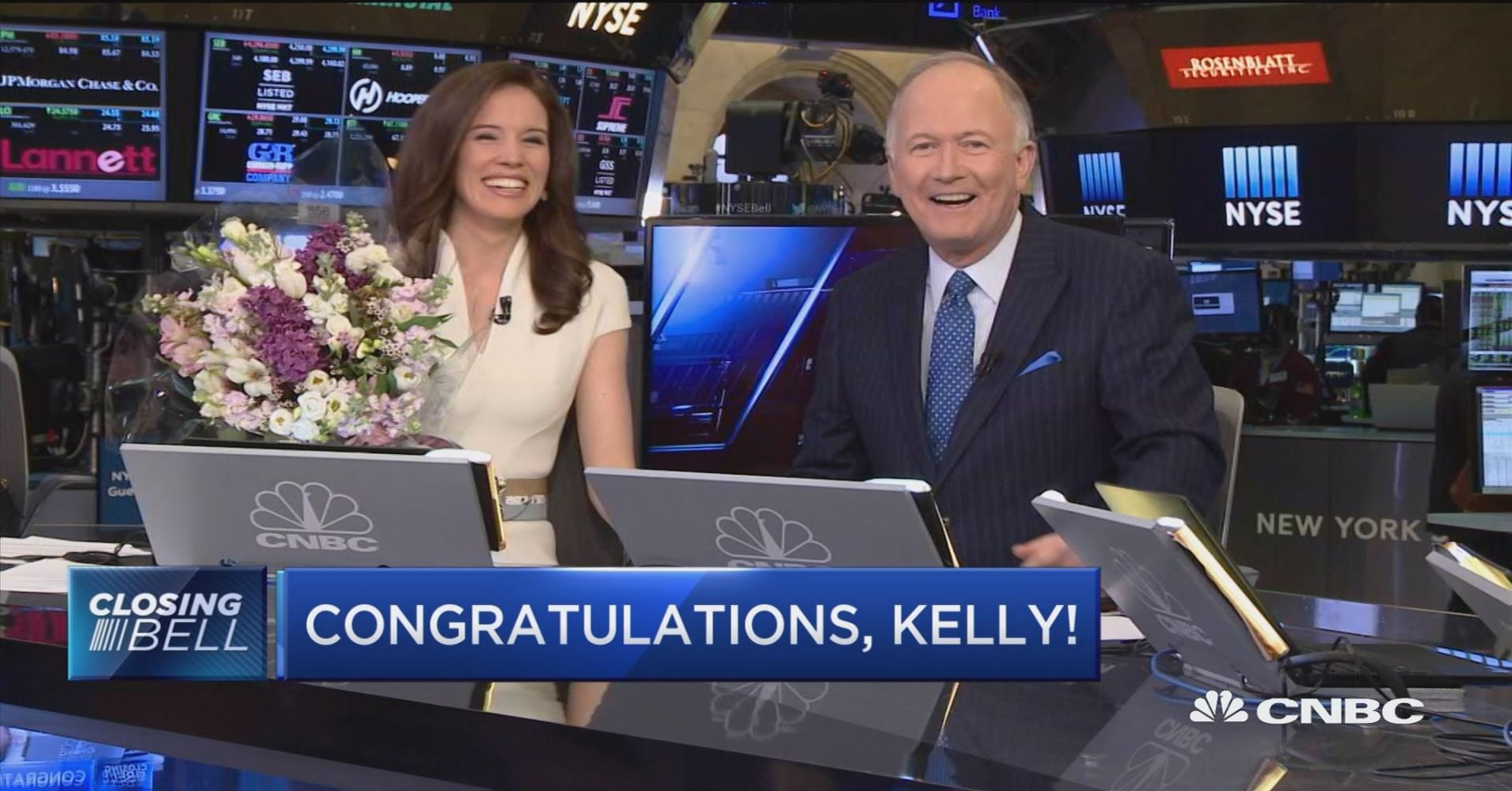 Kelly Evans has been a manufacturer of CNBC Europe... 